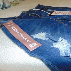 Demin Ripped Jeggings